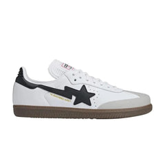 BAPE x adidas Samba ‘White Black Gum’