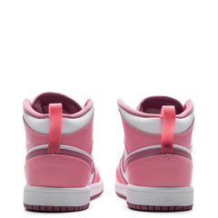 Air Jordan 1 Mid (PS) - Coral Chalk/Desert Berry/White