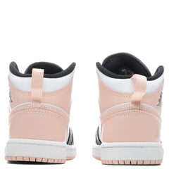Air Jordan 1 Mid (PS) - White/Arctic Orange