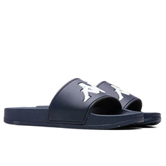 Authentic Adam 2 Slides - Blue Marine/White