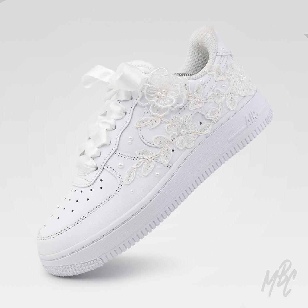 Floral Lace - Air Force 1 Custom