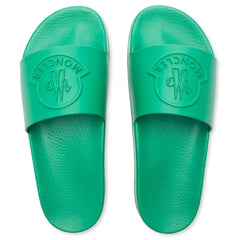 Basile Slides Shoes - Bright Green