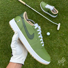 Off The Tee - Jordan 1 Low Golf Custom