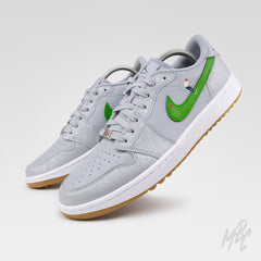 Putting Swoosh - Jordan 1 Low Golf Custom