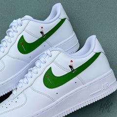 Putting Swoosh - Nike Air Force 1 Custom
