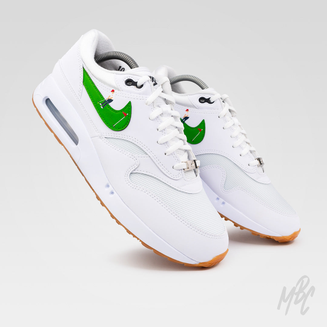 Putting Swoosh - Air Max 1 Golf Custom