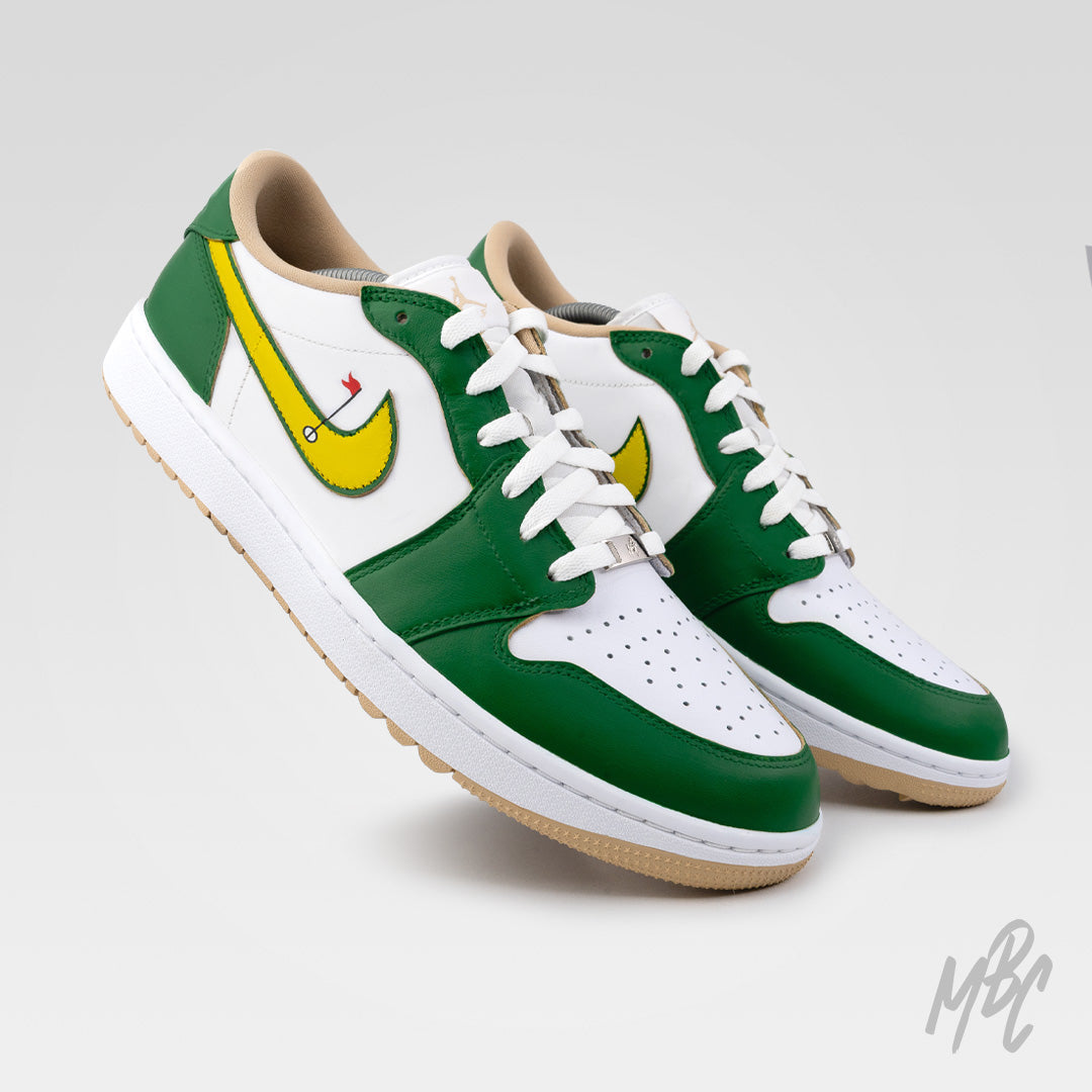 Putting Greens 2.0 - Jordan 1 Low Golf Custom