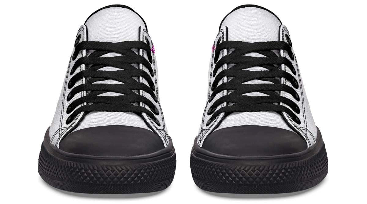 “Just a Girl” in Gym Black Lowtop Sneaker