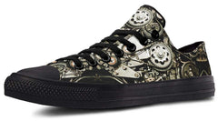 Engine Gear Black Lowtop Sneaker