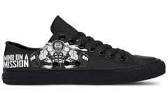Lion Deadlift Black Lowtop Sneaker