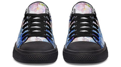 Colorful Flower with Dog pattern Lowtop Sneaker