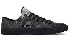 Dead Forest Pattern Black Lowtop Sneaker