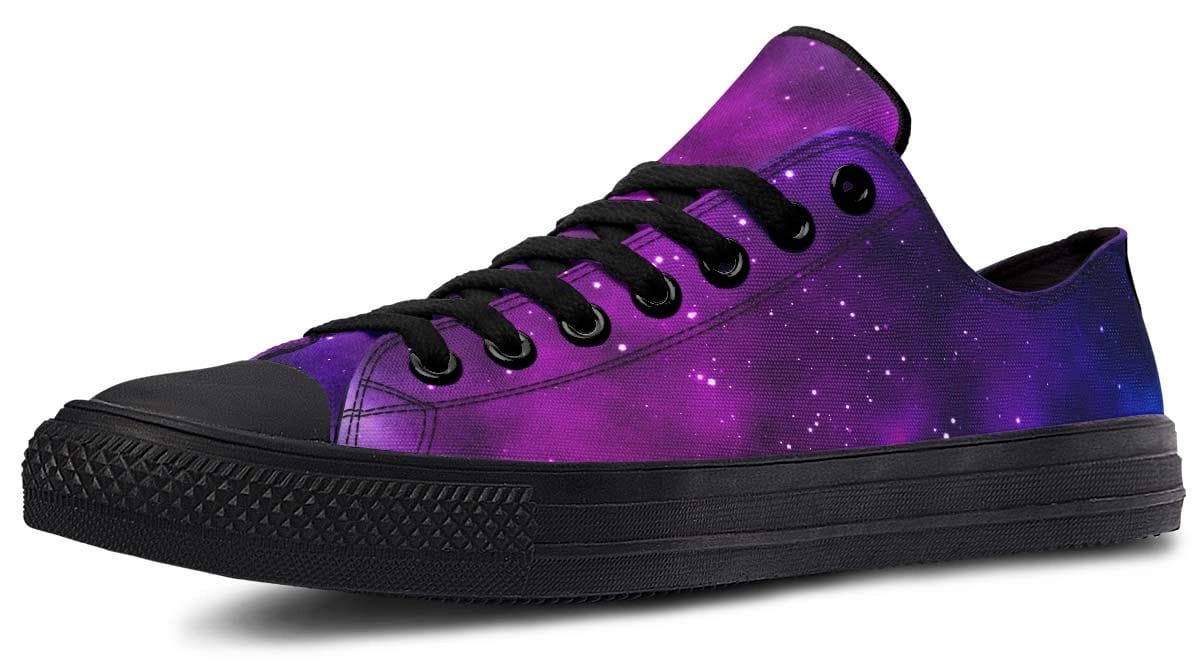 Galaxy Dust Black Lowtop Sneaker