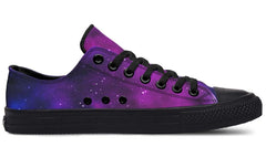Galaxy Dust Black Lowtop Sneaker
