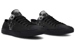 Just a Skull Black Lowtop Sneaker