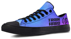 Gradient Color Train Hard Pattern Lowtop Sneaker