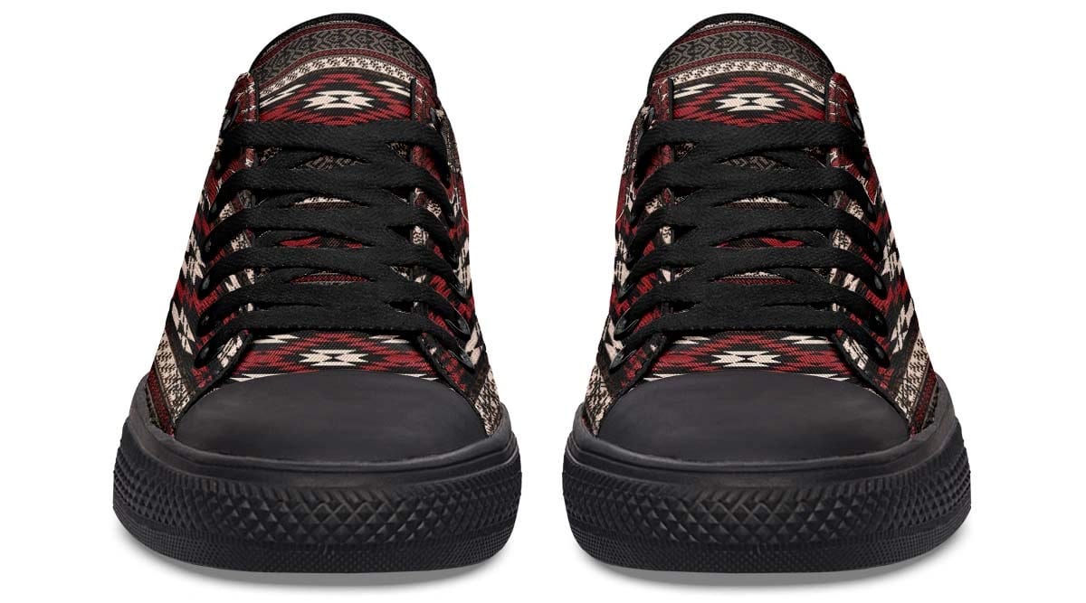 American Native Pattern Lowtop Sneaker