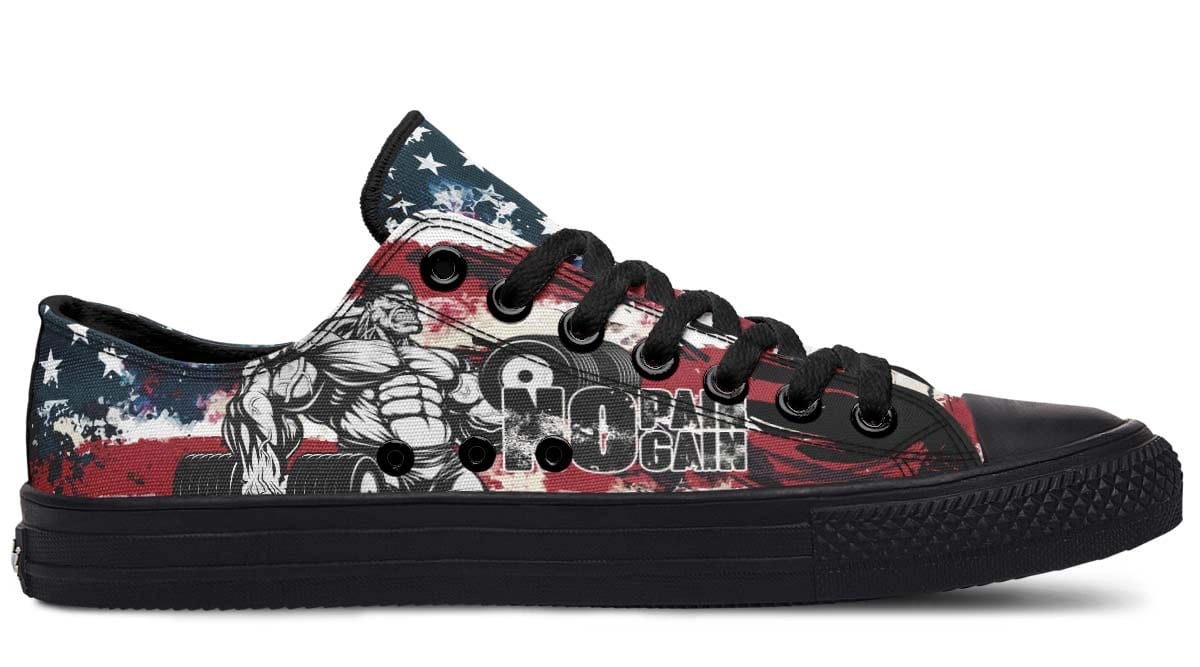 Deadlift with Nation Flag Lowtop Sneaker