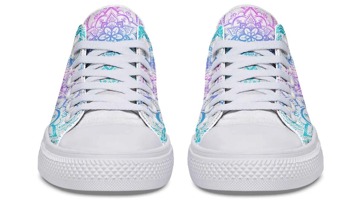 Lily Flower Skull Lowtop Sneaker