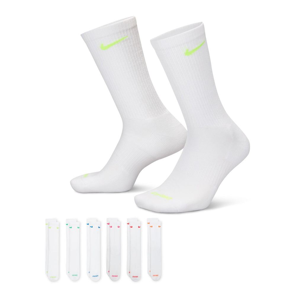 6 Pack Unisex Everyday Plus Cushioned Crew