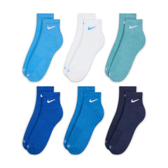 6 Pack Unisex Everyday Plus Cushioned Quarter