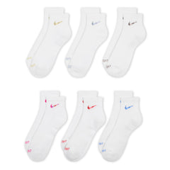 6 Pack Unisex Everyday Plus Cushioned Quarter
