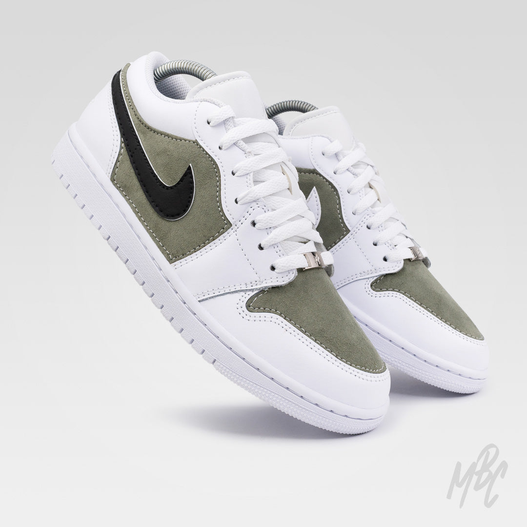 Sage Green Suede - Jordan 1 Low Custom
