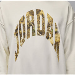 Jordan Brooklyn French Terry Realtree Crewneck Sail Black