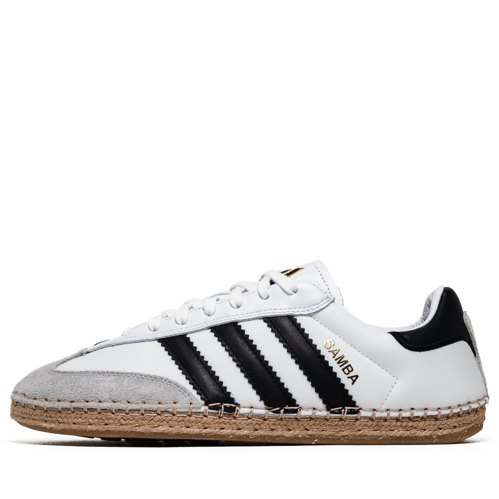 CLOT x Adidas Samba Espadrille - Cloud White/Core Black