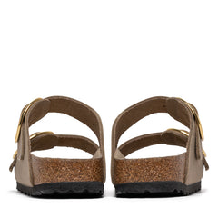 Women's Birkenstock Arizona Big Buckle Oiled Leather - Tobacco Brown