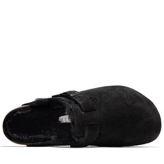 Birkenstock Boston Shearling Suede - Black