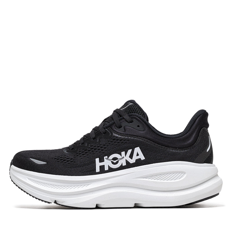 Women's Hoka Bondi 9 - Black/White