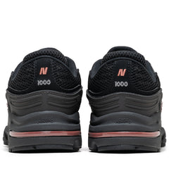 New Balance 1000G - Black Metallic/Red Rock