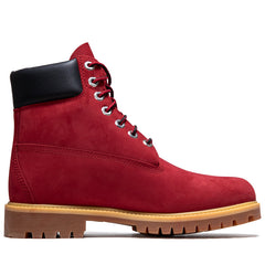 Timberland Premium 6" Lace Up Waterproof Boot - Dark Red