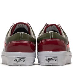 Vans LX Old Skool 36 - Patent Bordeaux/Olive