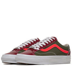 Vans LX Old Skool 36 - Patent Bordeaux/Olive