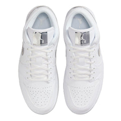Jordan 1 Low SE White Metallic Silver (W)