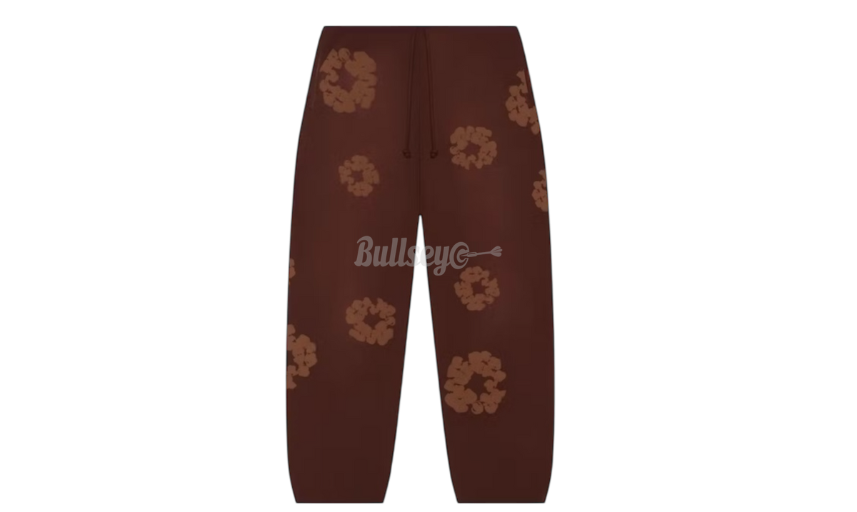 Denim Tears Mono Cotton Wreath Brown Sweatpants