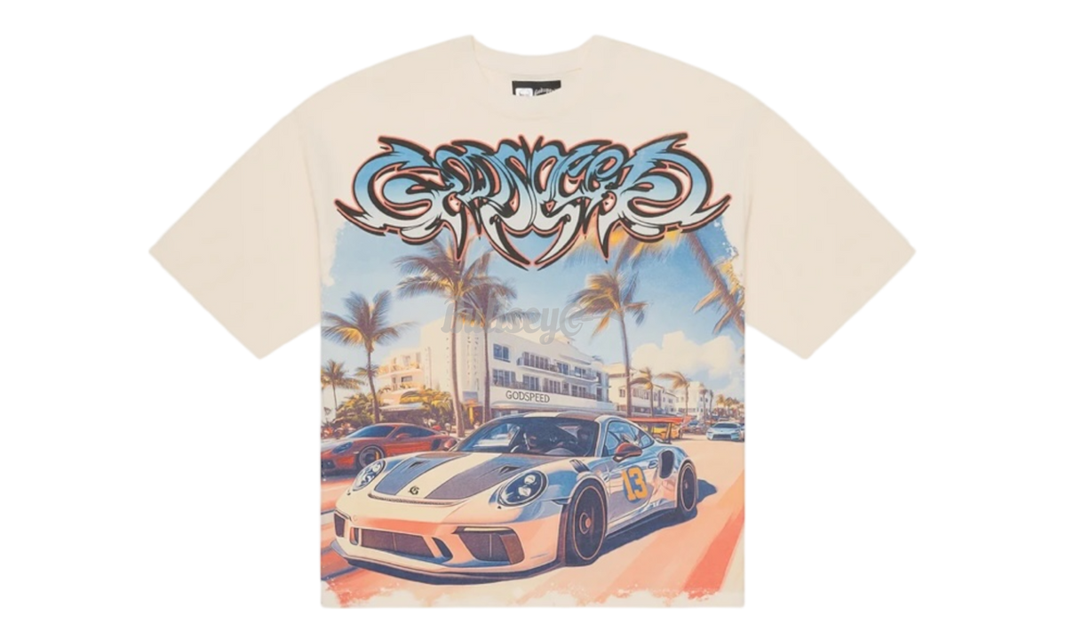 Godspeed Car Meet Miami Bone T-Shirt