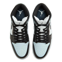 Jordan 1 Mid Black Aura Squadron Blue