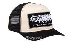 Godspeed E Pluribus Black/White Trucker
