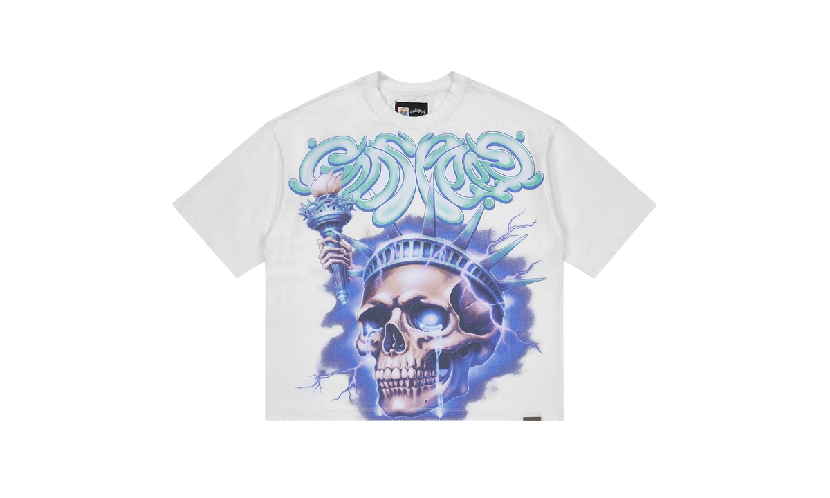 Godspeed Liberty Tears Snow White T-Shirt