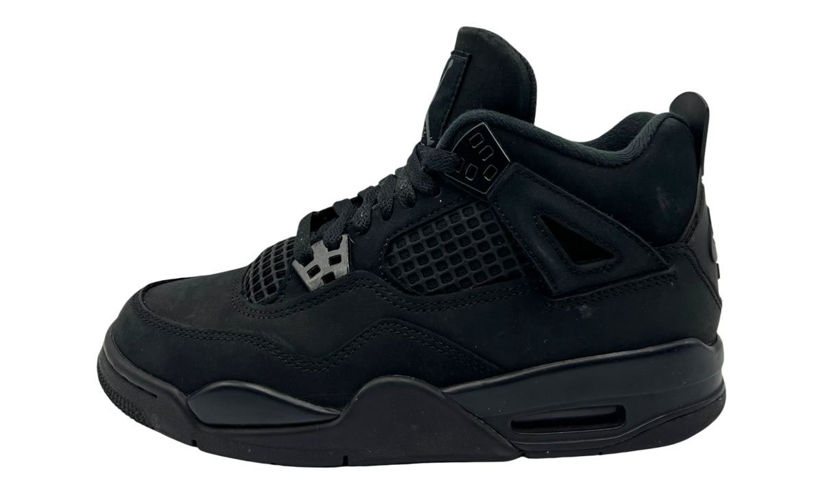 Jordan 4 Retro Black Cat (2025) (GS) (PreOwned) (No Box)