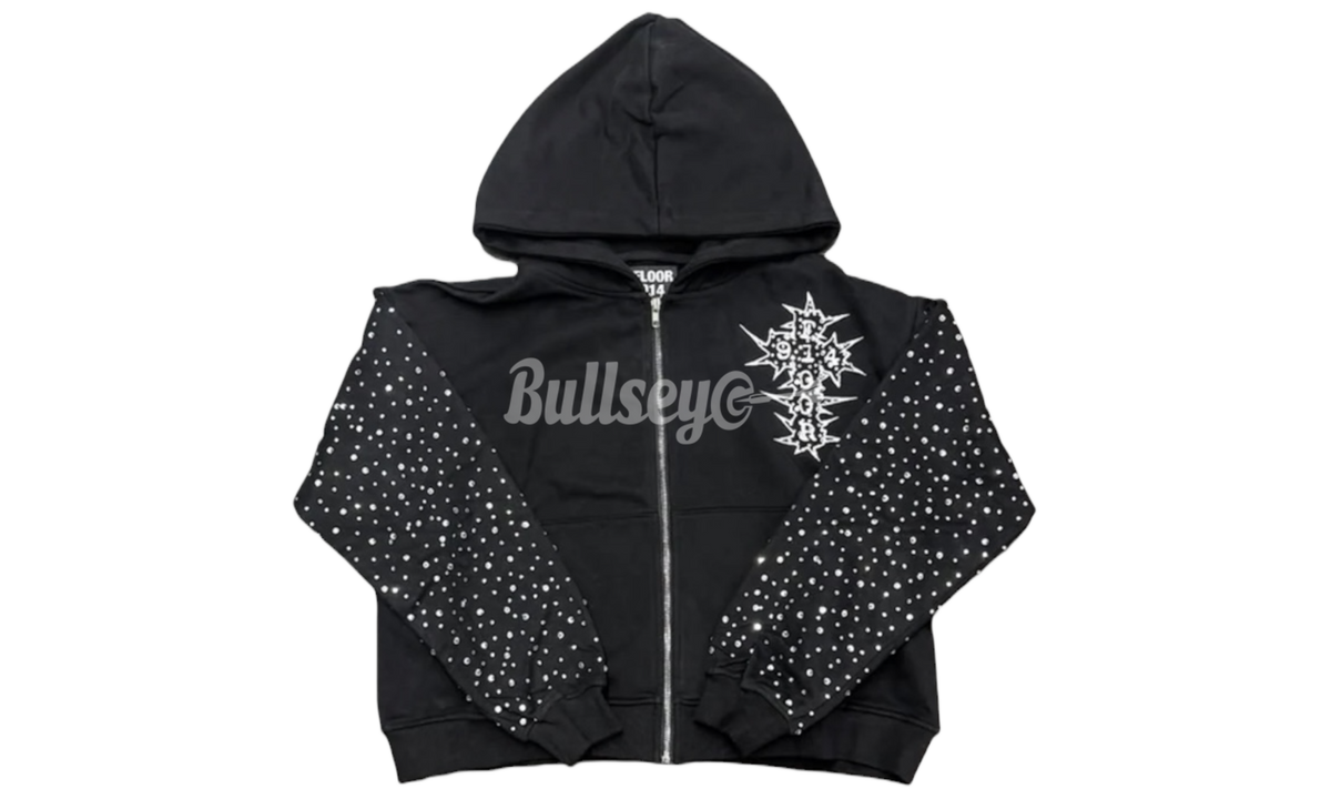 Floor 914 Chromatic Black Zip-Up Hoodie