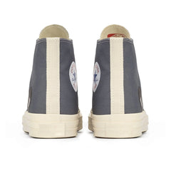 Converse Chuck Taylor 70 Black Heart High Top Grey