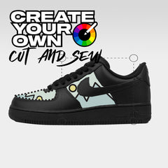 Cut & Sew (Create Your Own) - Black Air Force 1 Custom