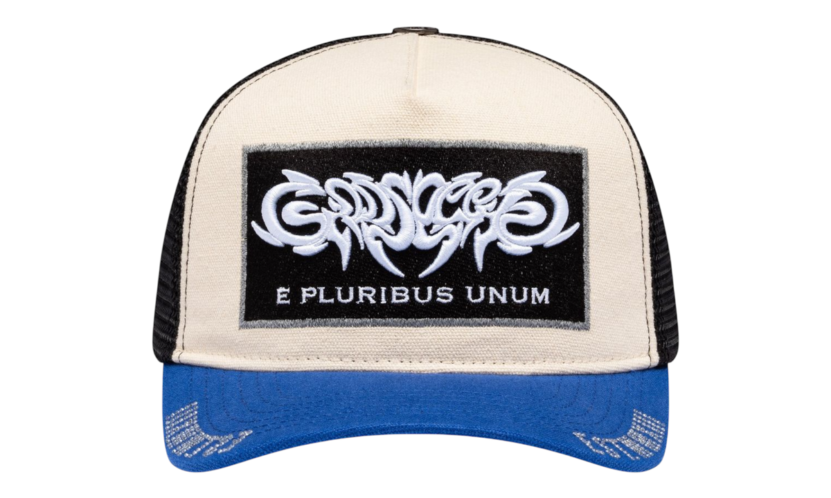 Godspeed E Pluribus Blue/White Trucker