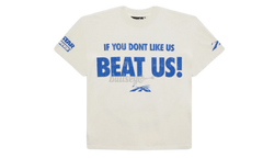 Hellstar Beat Us! White/Blue T-Shirt