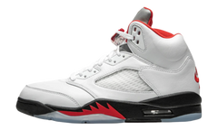 Jordan 5 Retro Fire Red Silver Tongue (2020)