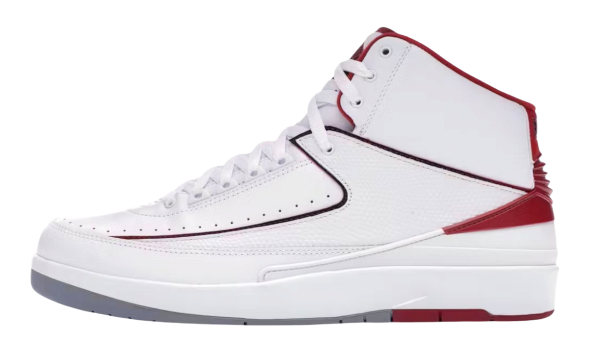 Jordan 2 Retro White Red (2014)